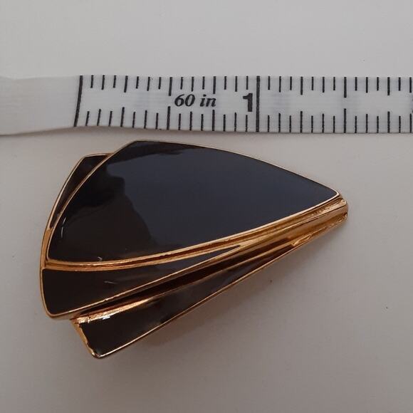 Vintage 80s Costume Jewelry Clip On Earrings 3 Pairs Craft L. Bott Doorknocker - Picture 9 of 13